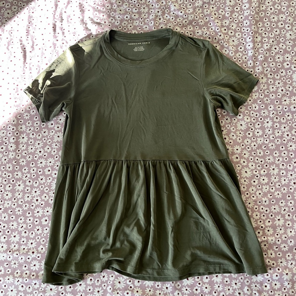American Eagle Babydoll Shirt